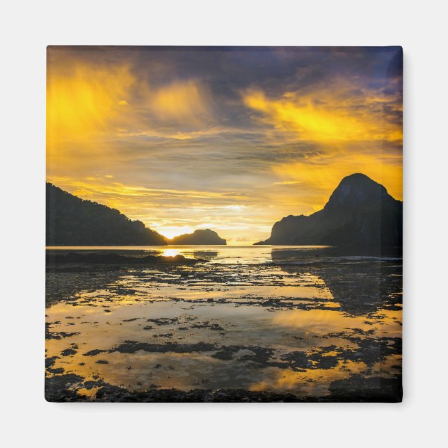 Bucht von El Nido Sunset Magnet (Vorne)