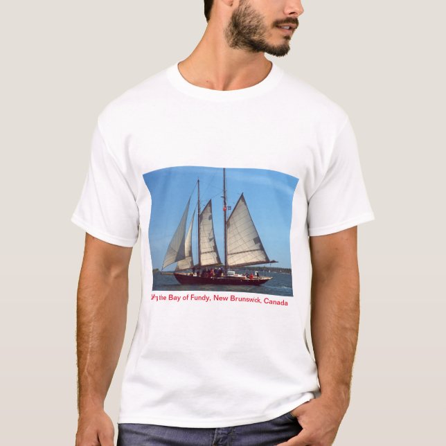 Bucht von Fundy, New-Brunswick, Kanada T - Shirt (Vorderseite)