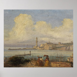 Bucht von Genua (Bucht von Genual) Poster