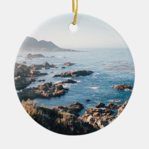 Bucht von Monterey Keramik Ornament
