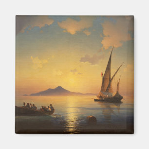 Bucht von Neapel Ivan Aivazovsky Seescape Magnet