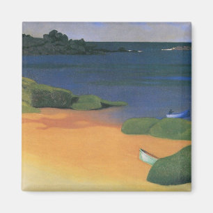 Bucht von Tregastel von Felix Vallotton, Kunst Magnet