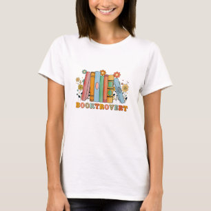 Buchtrovert, Bibliothekarisch Lehrerbuchbuch, Love T-Shirt