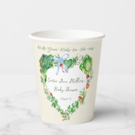 Buchungsanfrage für eine lokale Babydusche Pappbecher