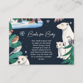 Buchungsanfrage für Polar Bear Baby Dusche Begleitkarte