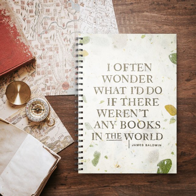 Buchvortrag von James Baldwin Notizbuch (Von Creator hochgeladen)