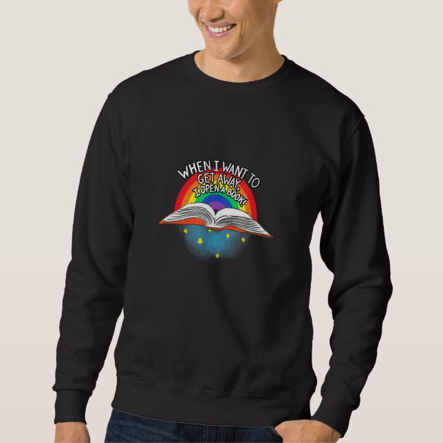 Buchwohnung I Liebe zum Lesen Sweatshirt (Vorderseite)