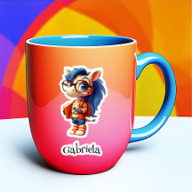 Buchwurm Personalisierter Vinyl-Aufkleber