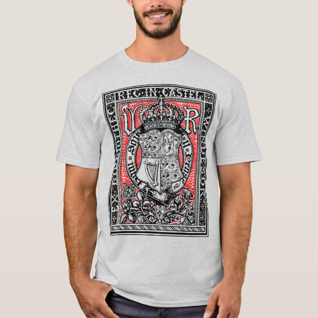 Buchzeichen Queen Victoria auf der Burg Windsor T-Shirt (Vorderseite)