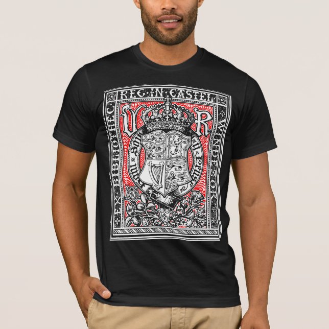Buchzeichen Queen Victoria auf der Burg Windsor T-Shirt (Vorderseite)