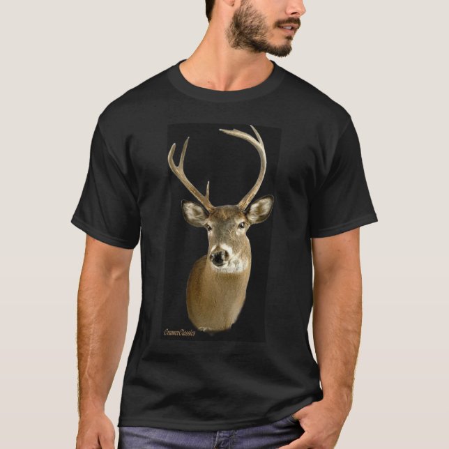 buck1_black T-Shirt (Vorderseite)