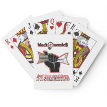 "Buck and Ballot" BLANC Spielkarten