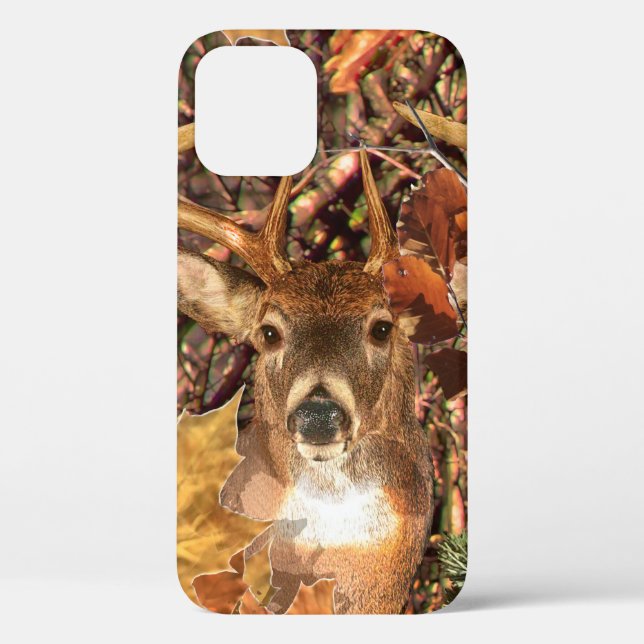 Buck Camouflage White Schwanz Deer Case-Mate iPhone Hülle (Rückseite)