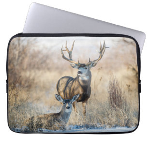 Buck Couple Mule Deer Laptopschutzhülle