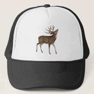 Buck Deer Stag Wildlife Animal Nature Antlers Truckerkappe