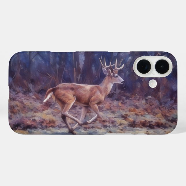 Buck Deer Wild Deer Art IPhone Fall Case-Mate iPhone Hülle (Rückseite (Horizontal))