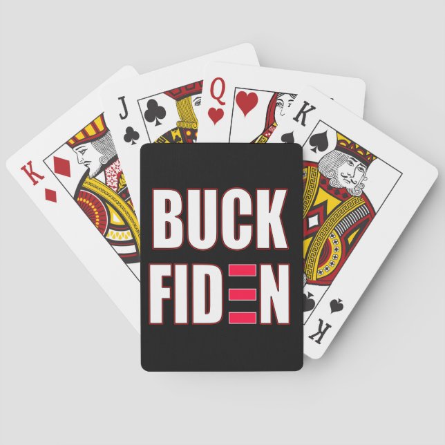 Buck Fiden Spielkarten (Rückseite)