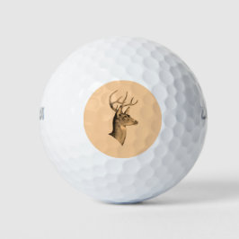 Buck Head Burlywood Golf Balls Golfball