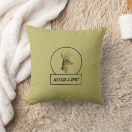 Buck Head Dark Khaki Pillows Kissen