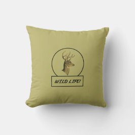 Buck Head Dark Khaki Pillows Kissen