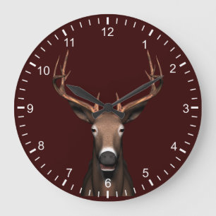 Buck Head Große Wanduhr