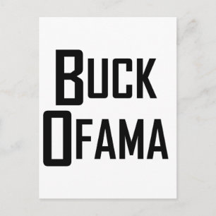 Buck Ofama Postkarte