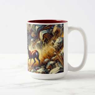 Buck-Tasse Zweifarbige Tasse