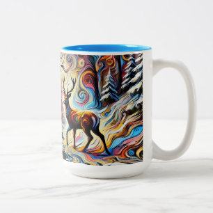 Buck-Tasse Zweifarbige Tasse