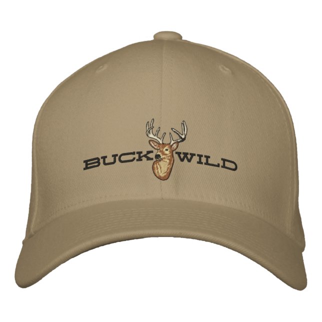 Buck Wild Bestickte Kappe (Vorderseite)
