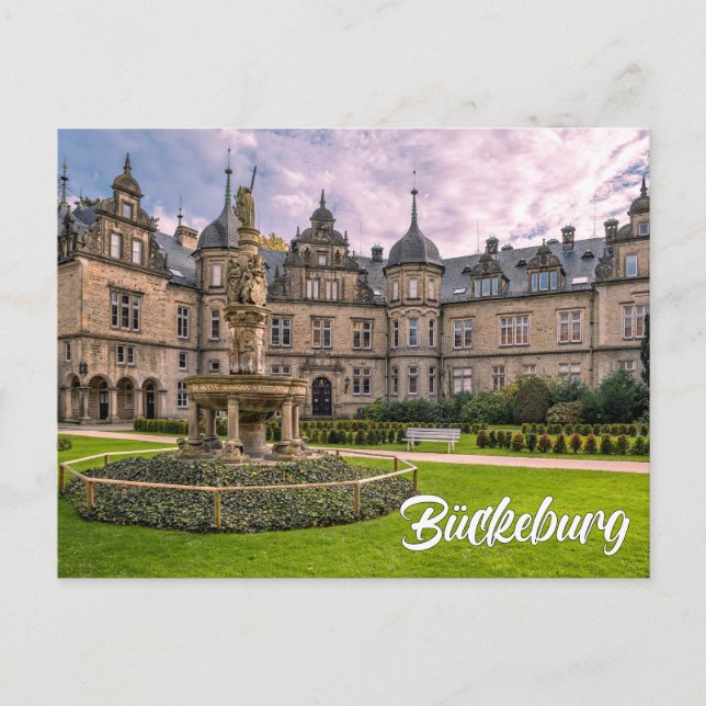 Buckeburg Castle, Germany Postkarte (Vorderseite)