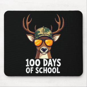 Bucked100 Days of School sind hier Hirsche Jagd 10 Mousepad