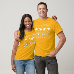 Buckel-Tageskamel-hässlicher T-Shirt