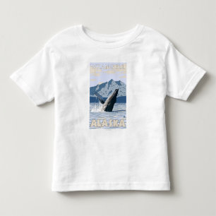 Buckel-Wal - Wrangell, Alaska Kleinkind T-shirt