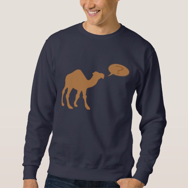 Buckel-Wochentag-Kamel Sweatshirt (Vorderseite)