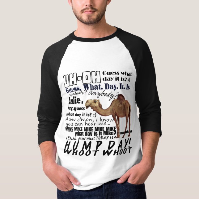 Buckeltageskamel T-Shirt (Vorderseite)