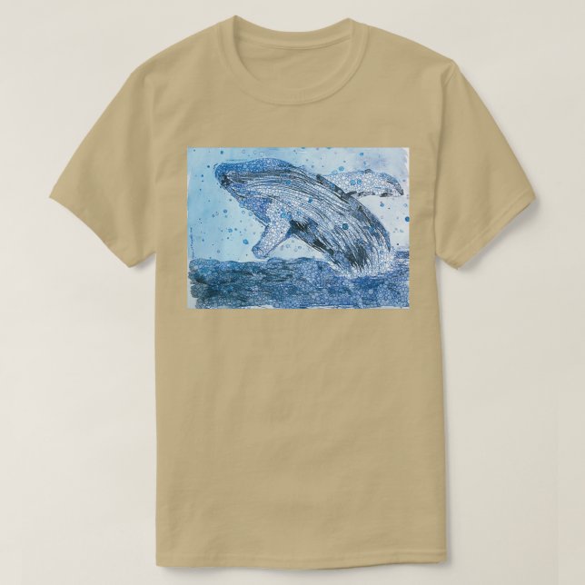 Buckelwal 42 T-Shirt (Design vorne)