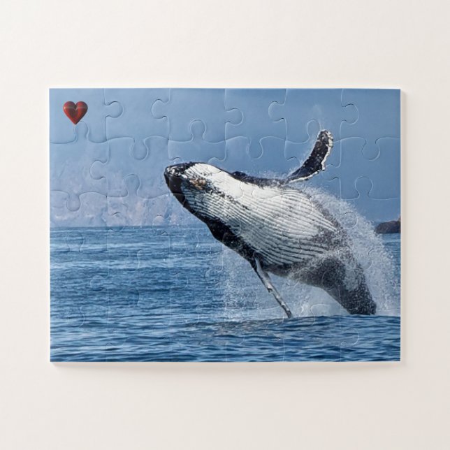 Buckelwal Alaska Puzzle (Horizontal)