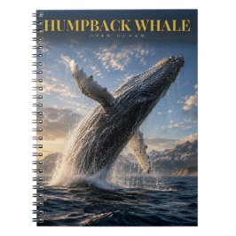 Buckelwal Offenes Meer TIERE Notizblock