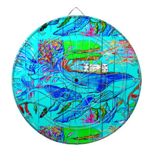 Buckelwale-Dartboard Dartscheibe