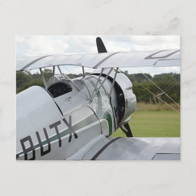 Bucker Jungmeister Detail Postkarte (Vorderseite)