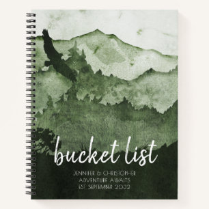 Bucket List Coups Adventure Keepake Journal Notizbuch