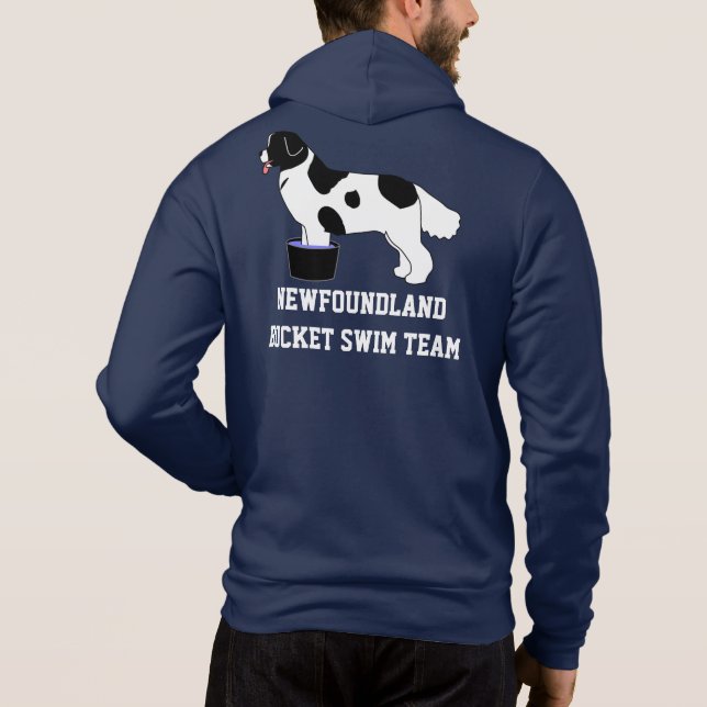 Bucket Swim Team Jacket (Landseer) Hoodie (Rückseite)