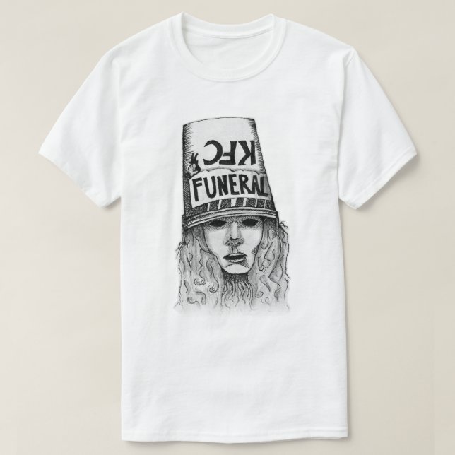 Buckethead-Skizze T-Shirt (Design vorne)