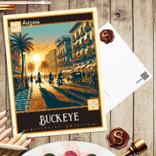 Buckeye, Arizona Vintage Ansichtskarte Postkarte