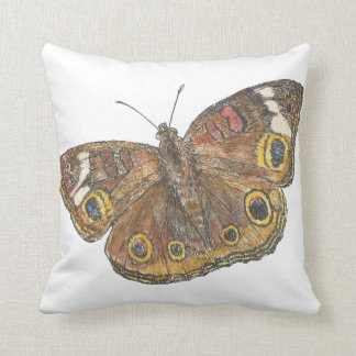 Buckeye Butterfly Throw Kissen