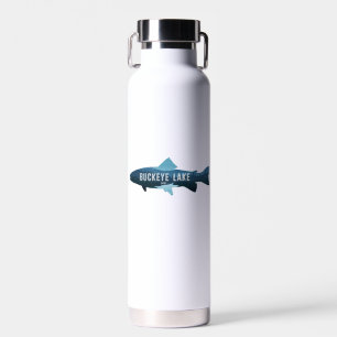 Buckeye Lake Ohio Fisch Trinkflasche