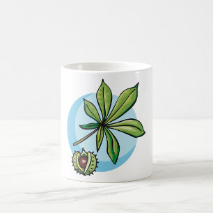 Buckeye Pflanze Kaffeetasse