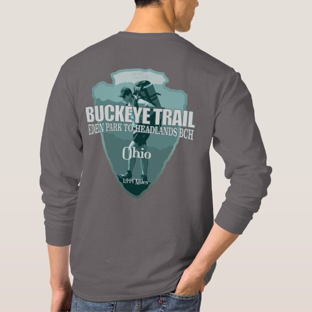 Buckeye Trail (arrowhead T) T-Shirt (Rückseite)