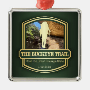 Buckeye Trail (B) Ornament Aus Metall