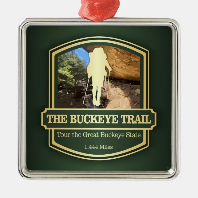Buckeye Trail (B) Ornament Aus Metall (Vorne)